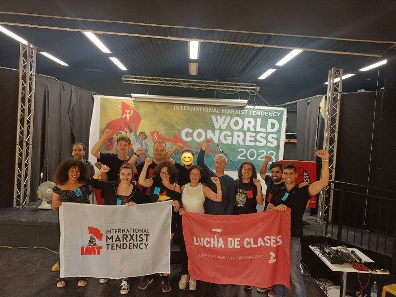Camarades del Corrent Marxista Internacional a l'Estat espanyol presents al Congrés Mundial del CMI